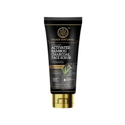 Khadi Natural Activated Bamboo Charcoal Face Scrub-picture-34