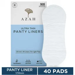 Panty Liners for Women Daily Use by AZAH (Pack of 40 Organic Cotton Pantyliners)-picture-40