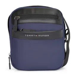 tommy hilfiger accessories Tommy Hilfiger Unisex Kokomo Solid Blue Sling Bag-picture-16