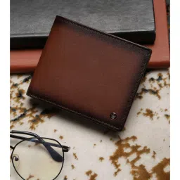 Louis Philippe Men Brown Printed Genuine Leather Wallet-picture-42