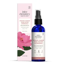 Juicy Chemistry Organic Bulgarian Damask Rose Water (Hydrosol) For Brighter & Hydrated Skin-picture-0