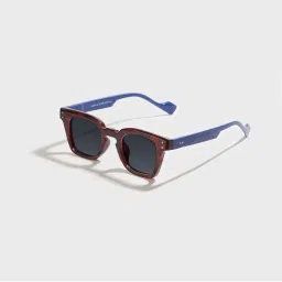 SAM AND MARSHALL Johannes 400UV Protection Polycarbonate Wayfarers Black Sunglasses-picture-44