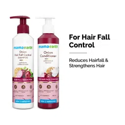 Mamaearth Onion Anti Hair Fall Express Kit with Shampoo + Conditioner for Hair Fall Control-picture-24