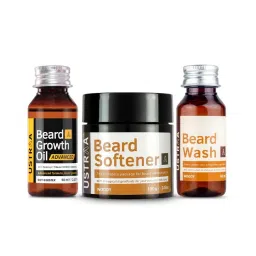 Ustraa Beard Growth Oil- Advanced, Beard Wash- Woody & Beard Softener-picture-6