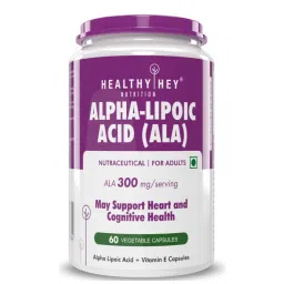 HealthyHey Nutrition Alpha Lipoic Acid Gluten - Free And Non GMO - ALA - Capsules-picture-46