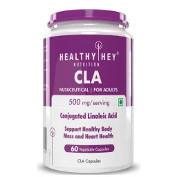 HealthyHey Nutrtion CLA 500 - Conjugated Linoleic Acid - Veg Capsules-picture-35