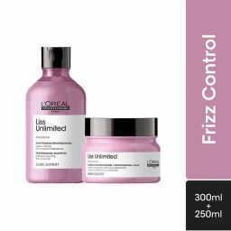 L'Oreal Professionnel Liss Unlimited Shampoo & Hair Mask Combo For Frizzy Hair-picture-24