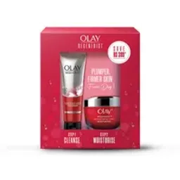 Olay Regenerist Giftpack - Day Cream + Cleanser, Plump Bouncy Skin With Hyaluronic Acid & Peptides-picture-34