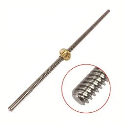 Trapezoidal Screw 400mm rod with Copper Nut-image-72