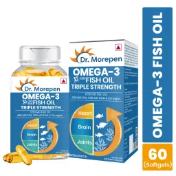 Dr. Morepen Omega 3 Deep Sea Fish Oil Triple Strength Capsules-picture-10