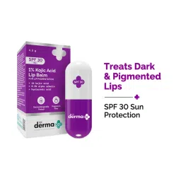 The Derma Co 1% Kojic Acid Lip Balm with SPF 30 PA++ for Pigmentation and Dry Lips-picture-31