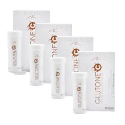 Glutone C Setria Glutathione - Japan 500mg & Natural Vit C Tablets for Skin Brightening - Pack of 4-picture-30