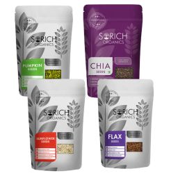 Sorich Organics Chia - Sunflower- Pumpkin and Flax Seeds Combo-picture-21