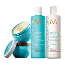 Moroccanoil Hydrating Shampoo, Conditioner And Intense Hydrating Mask - Combo-picture-1