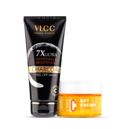 VLCC Charcoal PeelOff Mask & Vitamin C Day Cream SPF 30 Combo-picture-26