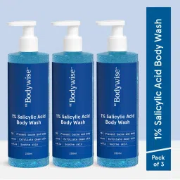 Be Bodywise 1% Salicylic Acid Body Wash - Prevents Body Acne - SLS & Paraben Free - Pack of 3-picture-6