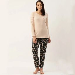 mackly Women Solid Night Suit - Multi-Color-picture-22