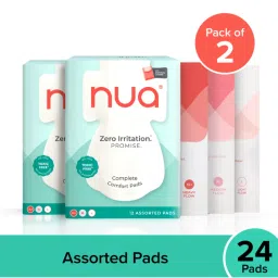 Nua Complete Comfort Assorted Pads (with Disposal Covers) - Pack of 2-picture-21