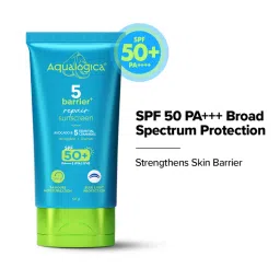 Aqualogica 5 Barrier+ Repair Sunscreen With Avocado & 5 Essential Ceramides SPF 50 PA++++ UVA/B-picture-24