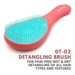 Alan Truman DT-02 Detangling Brush - Pink Blue-picture-27