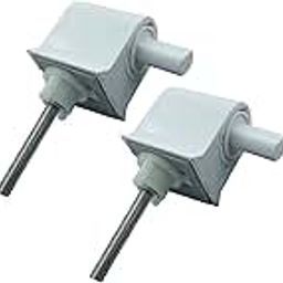 VICTAC Toilet Seat Cover Hinges | Suitable For Kohler Type Only Toilet Seat Cover Seat Cover Hinges Kit for Kohler Wall Hung and One Piece Toilet Soft Close Hydraulic Seat Cover White-picture-5