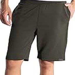 DAMENSCH Textured Shorts for Men, Microfiber Running, Quick Dry Gym Workout, Hidden Pocket with Zipper Sports, Polyester-image-71