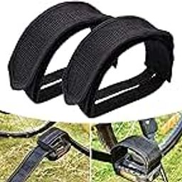 UJEAVETTE® Bike Pedal Straps Belt Universal for Fixed Gear Stationary Exercise Bike 2 Pieces-image-10