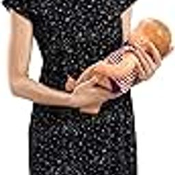 AV2 Women's Cotton Starred Knee Length Maternity Nightdress-image-8