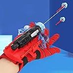 Savoryhive Spider Web Shooters Toy for Kids Fans, Hero Launcher Wrist Toy Set, Cosplay Launcher Bracers Accessories, Sticky Wall Soft Bomb Funny Children's Educational Toys, Multicolor (Multi)-7