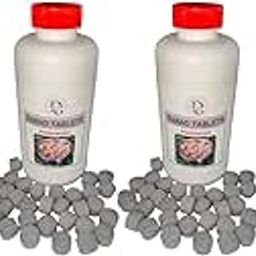 DEEGROVE Para Preserve Your Rice, Grains, Pulses, Rava, Besan, Maida Naturally with Parad (Para/Mercury) Tablets -100 small Balls 200 Gm. (Pack Of 2)-image-46