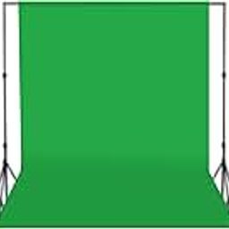 HomeArt Green Screen for Photography, Chromakey Backdrop for Background Photoshoot, Video Production, Live Streaming, Zoom Meetings, VFX Editing, Instagram Reels (6 x 9 Feet)-picture-6