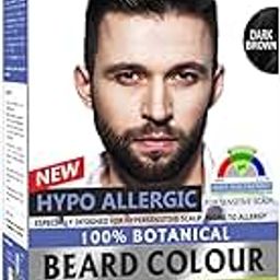 INDUS VALLEY 100% Botanical Hypo Allergic Aqua Beard Colour Dark Brown (100g +15ml)-image-77