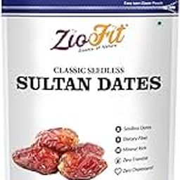 Ziofit Classic Seedless Sultan Dates Pouch 500 g (Buy 1 Get 1 Free), Dry Fruit for Weight Management, Soft Chewy Texture & Sweet Caramel Taste-image-44