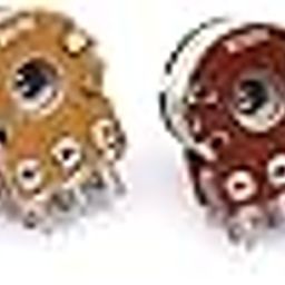 PAIR OF 5 47K DUAL 100K DUAL 47A47B, 100A100B DUAL TAPER Potentiometer, Varaible Resistor (10PCS.)-picture-32