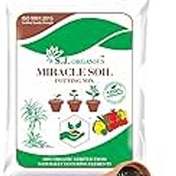 SJ Organics Miracle Soil Potting Mix and Fertilizer for Plants (5 kg)-image-27