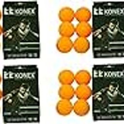 Konex Table Tennis Ball - Yellow (Pack of 24) with SportsHouse Wrist Band-image-3