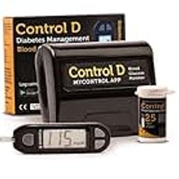Control D Blood Glucose Meter with 25 Test Strips-9