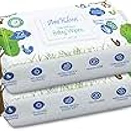 AroKleen Pure Water Soft Cleansing Baby Wipes | 144 Wipes-Pack of 2 | Extra Thick & Moist Wet Wipes for Baby's | Prevents Rashes & Redness with Goodness of Aloe Vera & Vitamin E-image-0