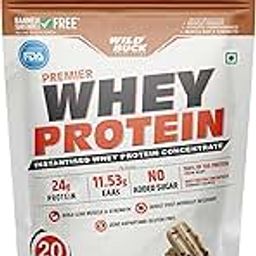 WILD BUCK Whey Protein Concentrate 100%,24G High Protein,5.43G Bcaa,11.53G Eaa & Added Digestive Enzymes|Muscle-Building Whey Protein Powder|Recovery & Muscle Growth|For Men & Women [1Kg,Rabdi Kulfi]-image-32