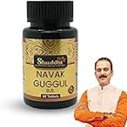 Shuddhi Navak Guggul/Fat Loss Tablets | Herbal Supplement For Fat Loss | |Naturally Blended With Sonth, Marich, And Pippal | Ayurvedic Wellness Multivitamins, 60 Tablets-20