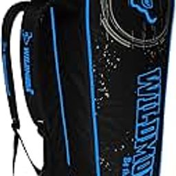 Passion Premium 2-Compartment Badminton & Tennis Unisex racquet Bag with Protective Padding – Lightweight & Durable Unisex Design for Players of All Levels: Men, Women, Youth & Adults (Black & Blue)-image-35