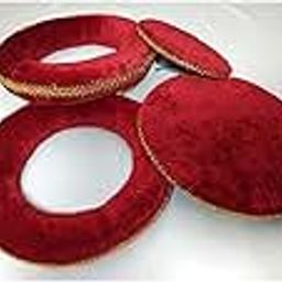 SAI MUSICAL Cotton and Velvet Tabla Ring Pad Gadda Set (Multicolor)-image-26