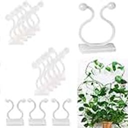 VernoCraft Plant Climbing Wall Fixture Clips Invisible Vines Fixing Fixer Self-Adhesive Sticky Hook Indoor Cable tie Vine Support 30 PCS-25