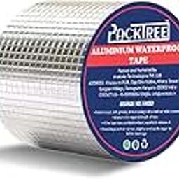 Packtree Super Strong Adhesive Waterproof Tape | 5 cm X 5 M | Aluminium Butyl Tape | Suitable for Pipe and Water Leakage | Surface Crack, Window Sill Gap, Home Renovation | Weatherproof Tape. (1)-image-18