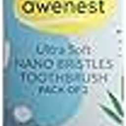 awenest Ultrasoft Nano Bristles Toothbrush With Charcoal Activated Soft Bristles - Pack of 2 | For Sensitive Gums, Kids and Pregnant Women| Treated With Neem Oil | For Fungus Protection | Bpa Free, Biodegradable And Compostable Handle | Eco-friendly |-image-38