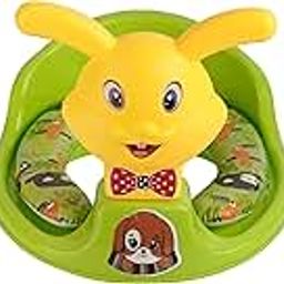 Nabhya Kids Toilet Trainer Baby Potty Seat With Rabbit Handle And Back Support Toilet Seat For Girls & Boys (Green)-image-85