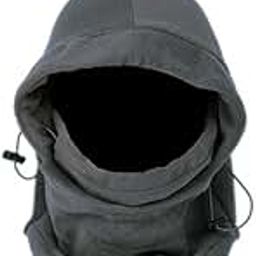 Navkar CraftsThermal Warm Fleece Full Face Balaclava Mask, Head & Neck Cover Warmer Windproof Hooded Scarf Hat for Winter and Sports-image-22