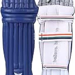 SG X LSG 4.0 Cricket Batting Pads, Right-Handed, Lightweight Protective Legguards, Navy Blue and White (Youth)-image-17