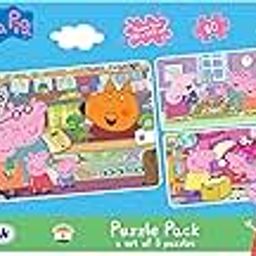 Frank Peppa Pig (60 Pieces) 3 in 1 Jigsaw Puzzle for Kids Above 5+ Years - Fun & Challenging Brain Booster Games - for Enhanced Focus and Memory - 60408-picture-10