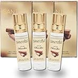Santosa Chandan Itra Sandal Attar | Premium Alcohol-Free Long-Lasting Roll-On Ittar with Natural Sandalwood Oil | Ideal for Pooja, Meditation, Rituals, and Spiritual Practices (6ml (Pack of 3))-image-65